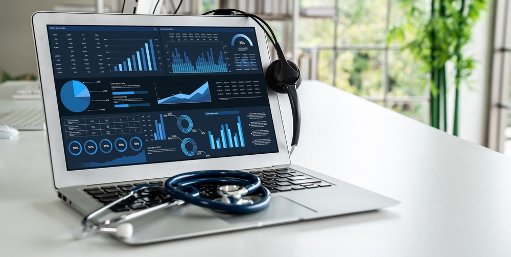 Enterprise team reviewing AI analytics performance metrics